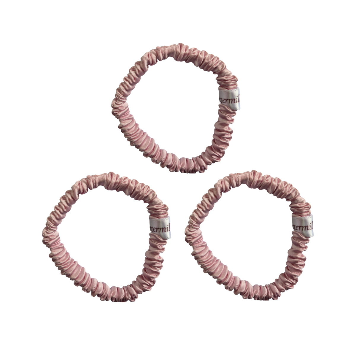 Mia Skinny Silk Hair Tie (pack of 3)