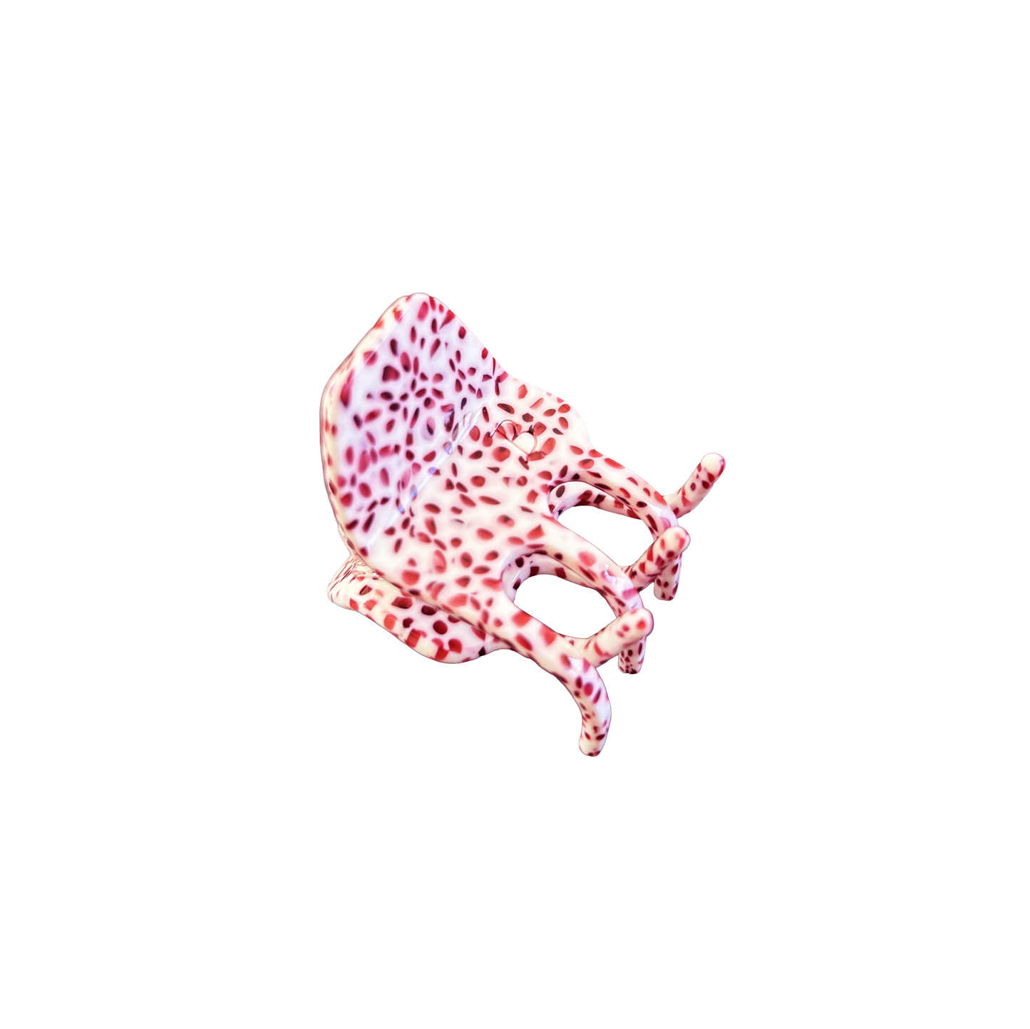 Divya Claw Clip in Rhubarb Custard