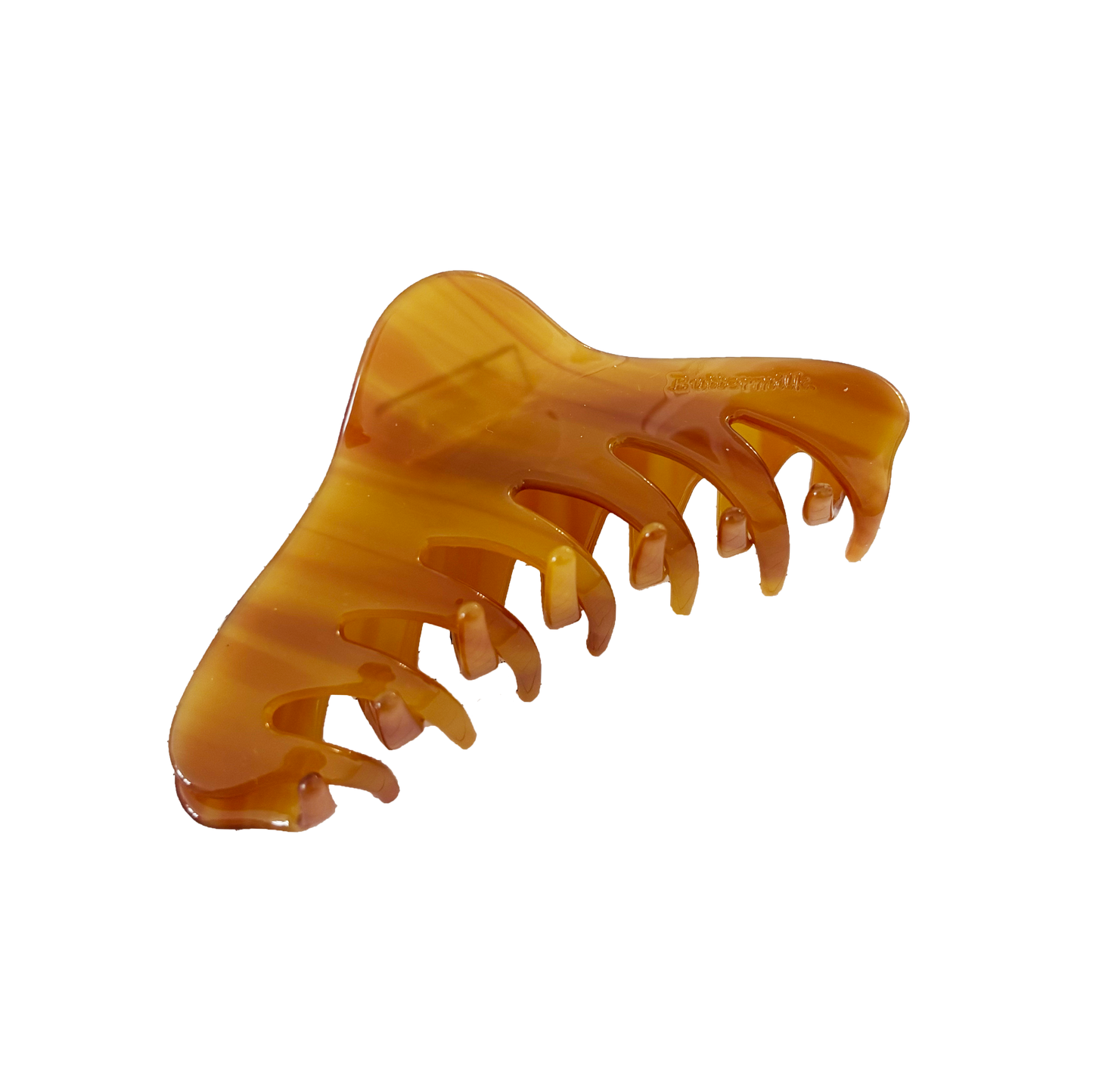 Georgia Claw Clip in Burnt Marmalade