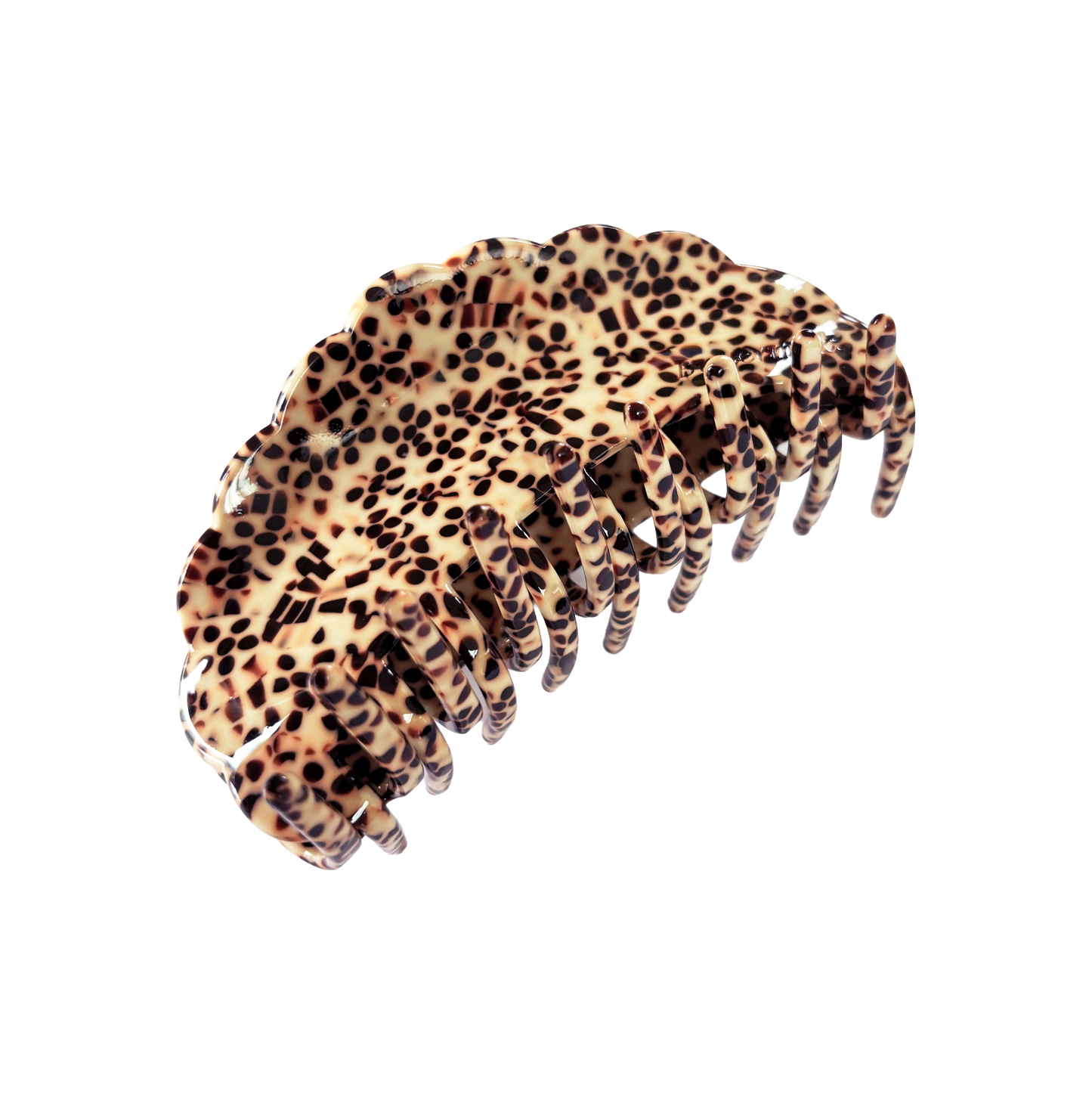 Jenny Claw Clip in Cinnamon Toast