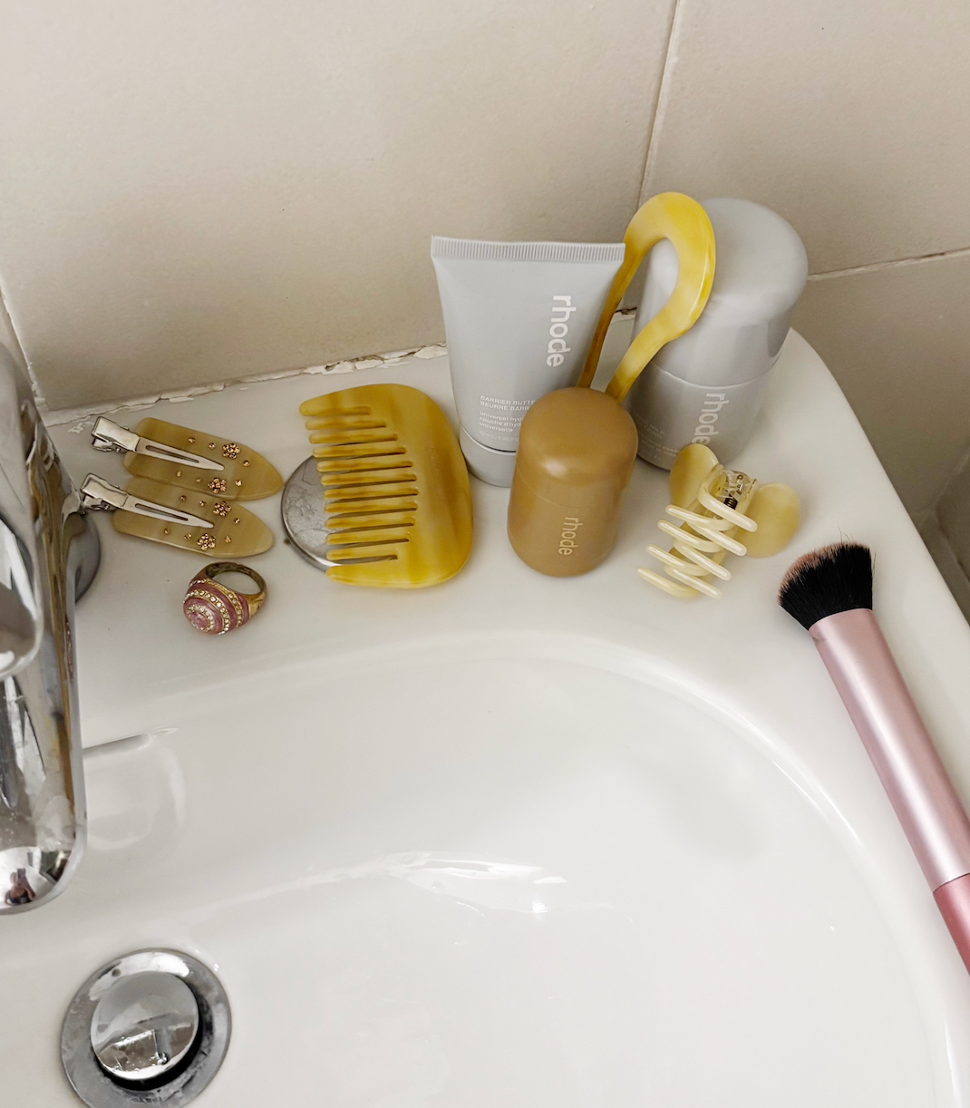 Maddie Creaseless Clips in Shortbread Honey