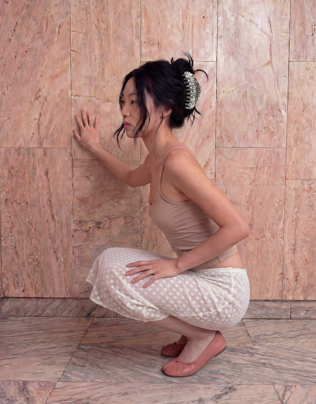 Jenny Claw Clip in Vanilla Bean