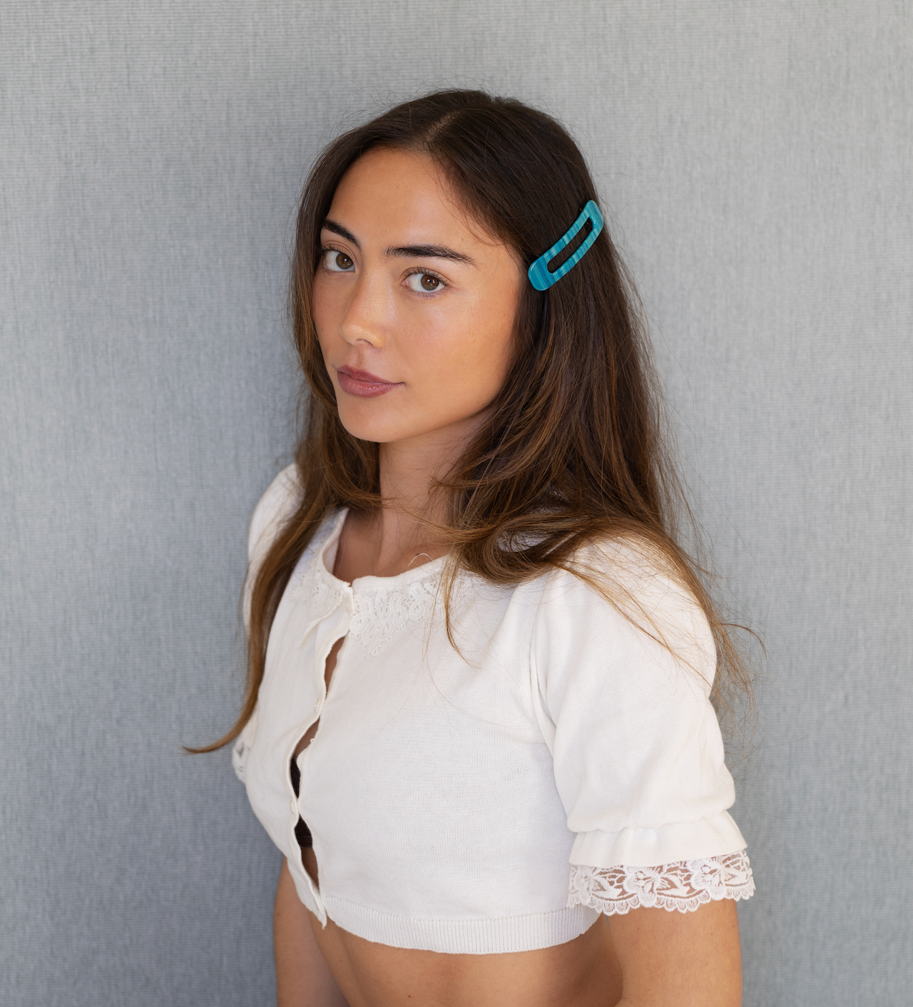 Geerthana Barrette in Peppermint