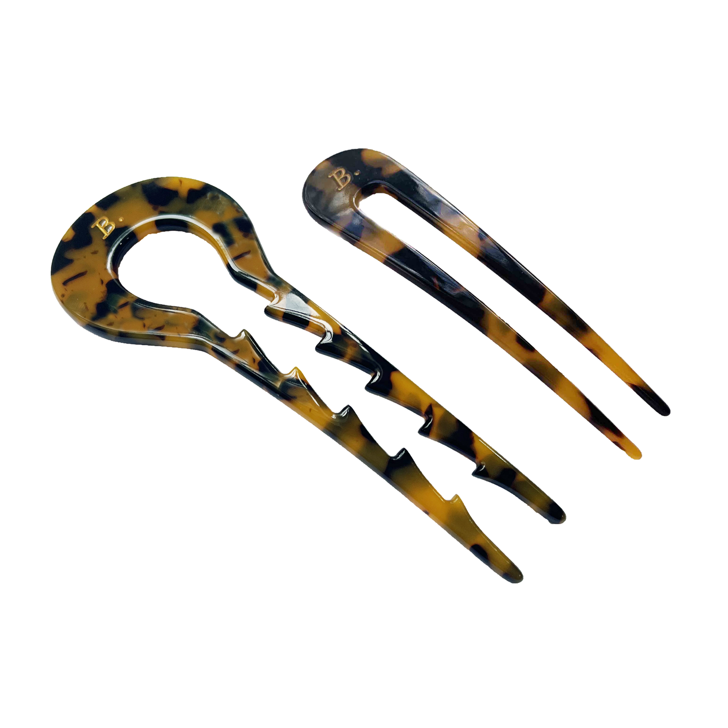 The Tortoiseshell Hair Fork Set