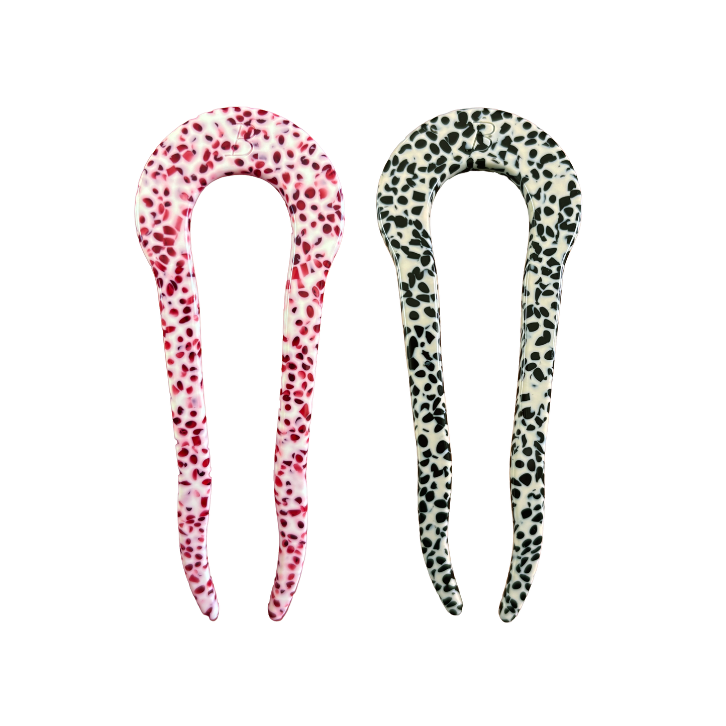 The Rhubarb & Vanilla Hair Fork Set