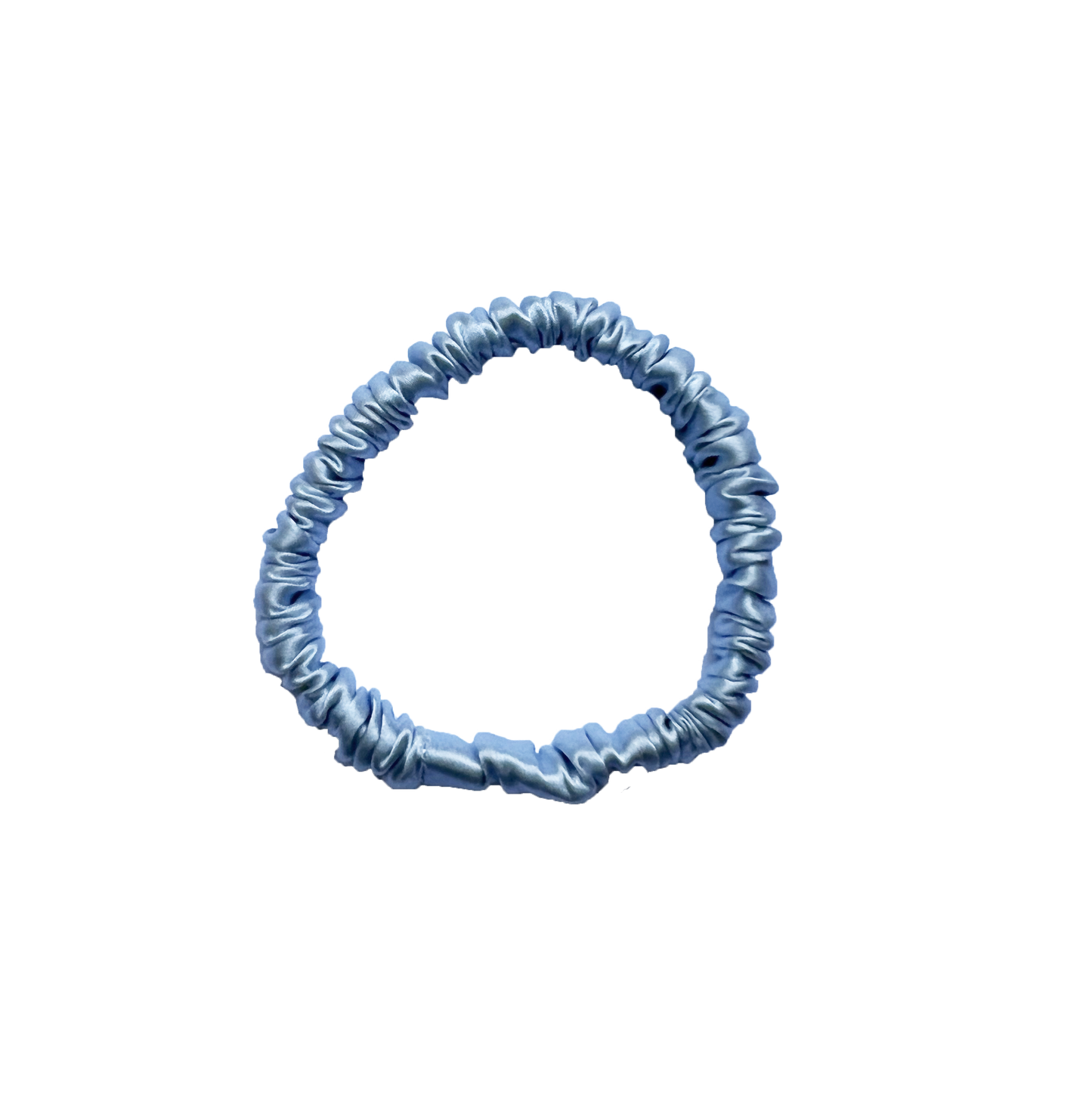 Mia Silk Scrunchie in Daydream