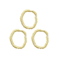 Mia Skinny Silk Hair Tie (pack of 3)