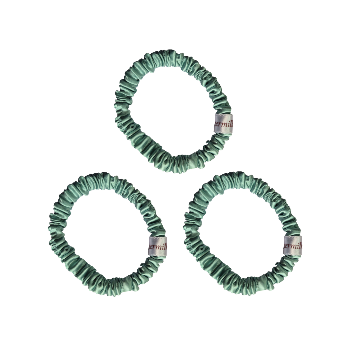 Mia Skinny Silk Hair Tie (pack of 3)
