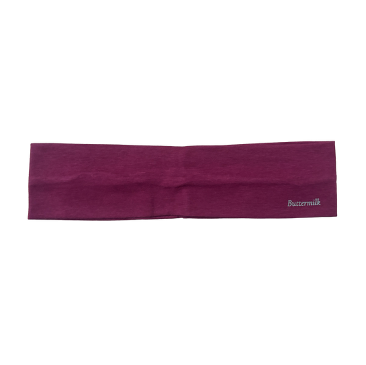 Aimee Headband in Hibiscus Tea