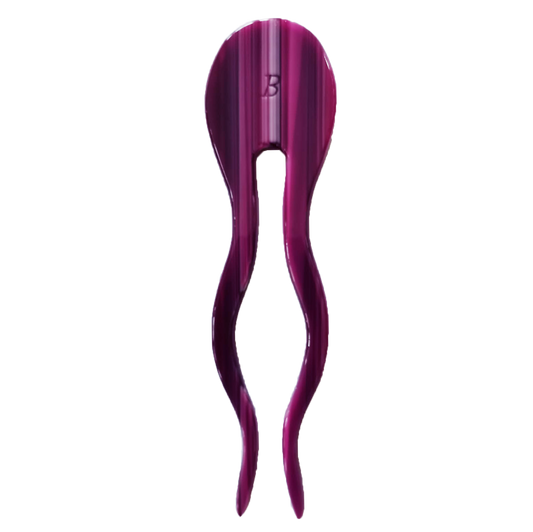Betty Hair Fork in Plum Jam