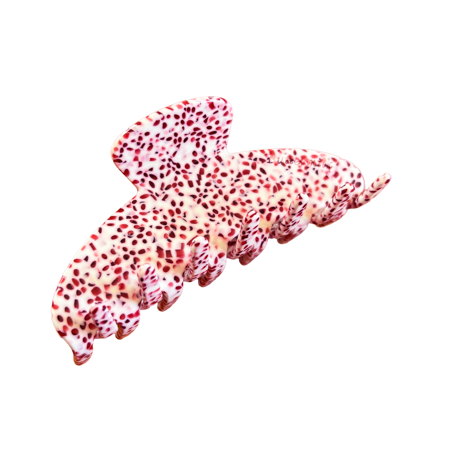 Elle Claw Clip in Rhubarb Custard