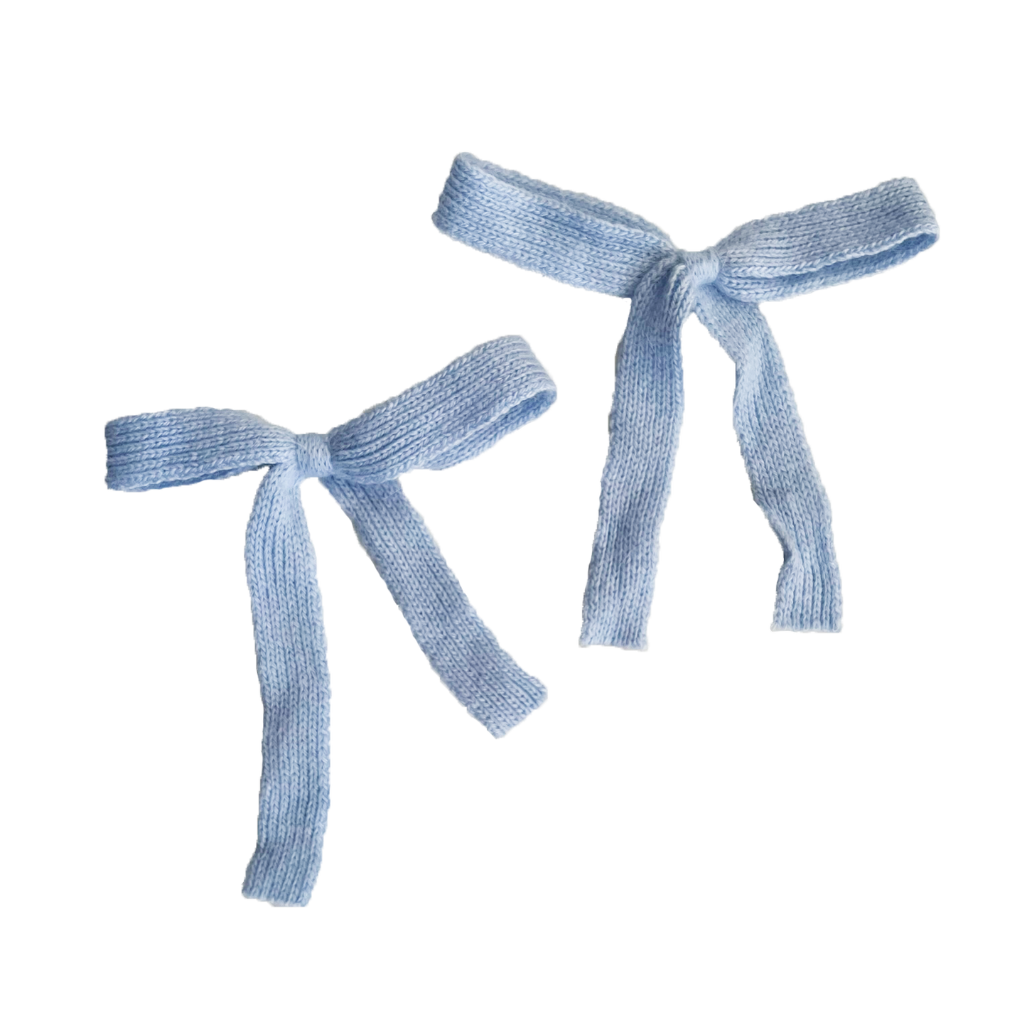 Gala Knitted Bows in Cinderella Slipper