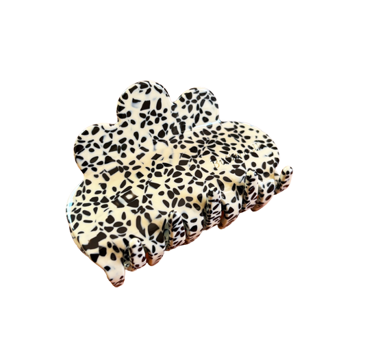 Jackie Claw Clip in Vanilla Bean