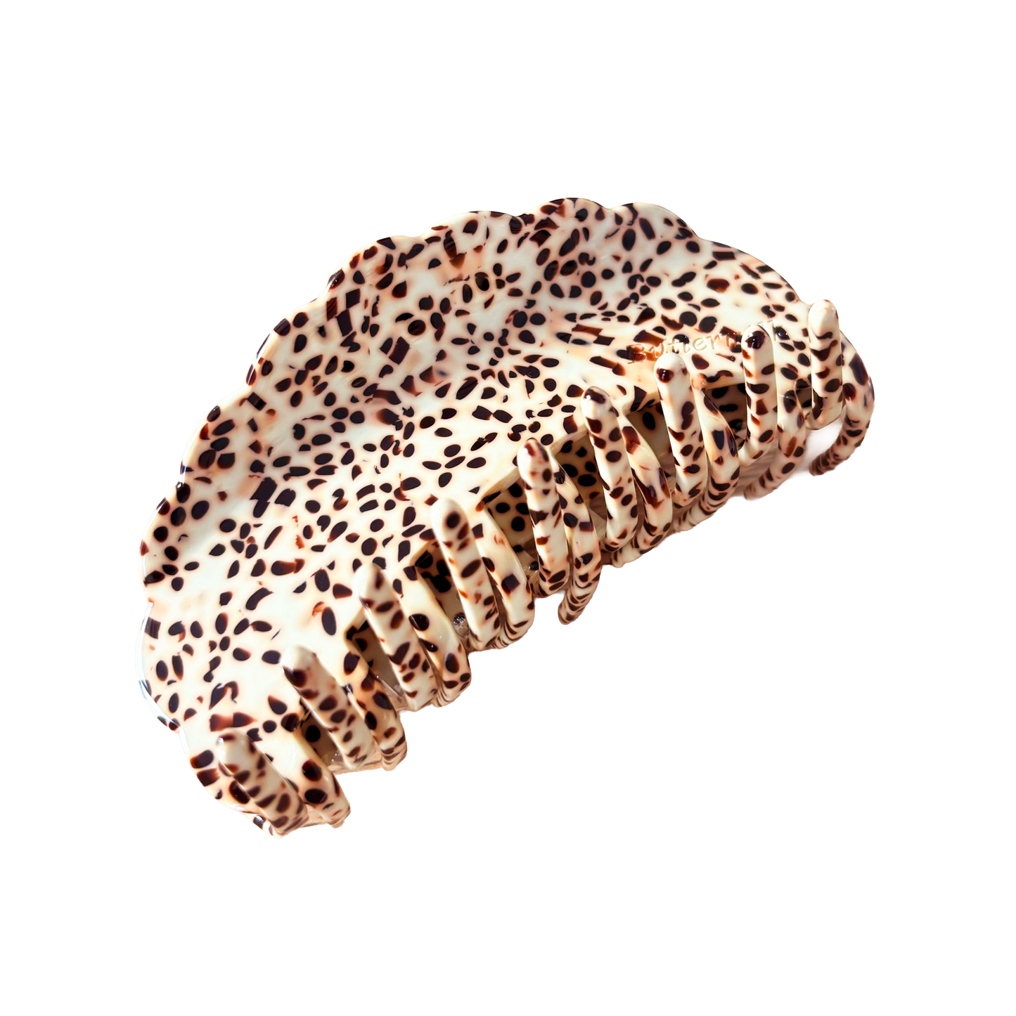 Jenny Claw Clip in Cinnamon Latte