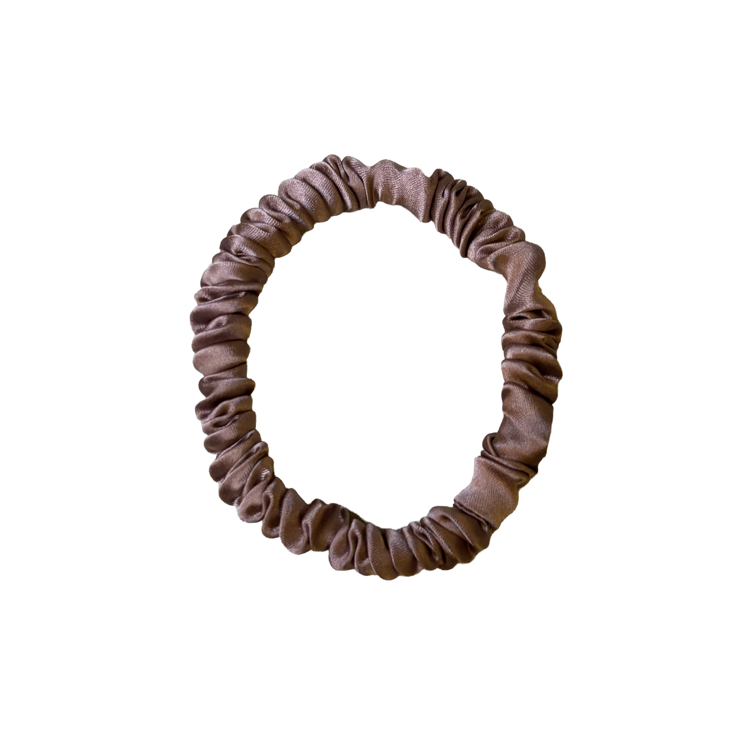 Mia Skinny Silk Scrunchie