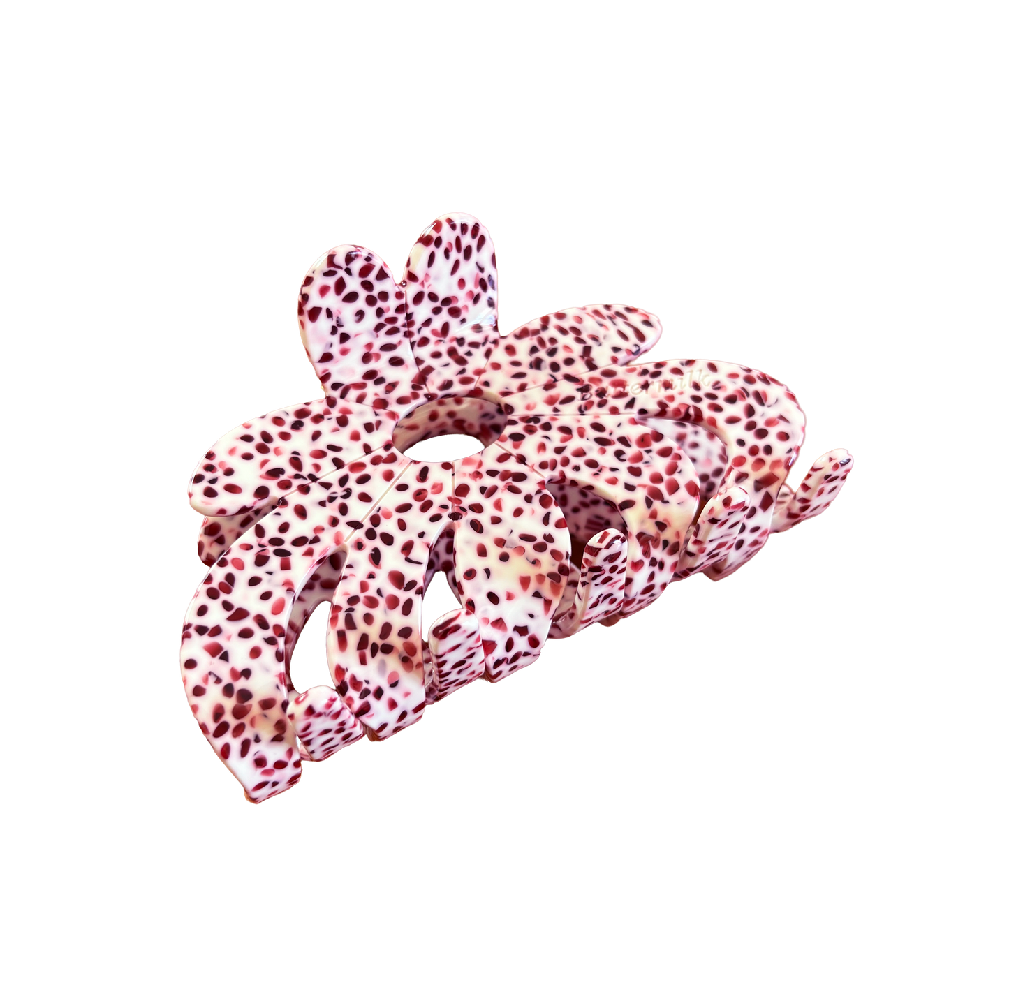 Rebekah Claw Clip in Rhubarb Custard