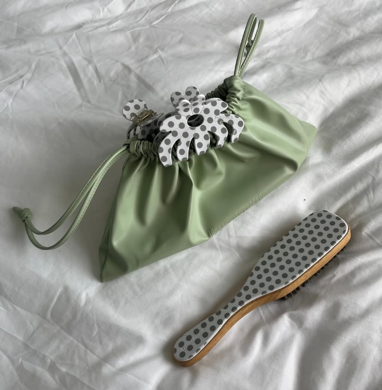 Benny Boar Bristle Brush in Chia Pudding