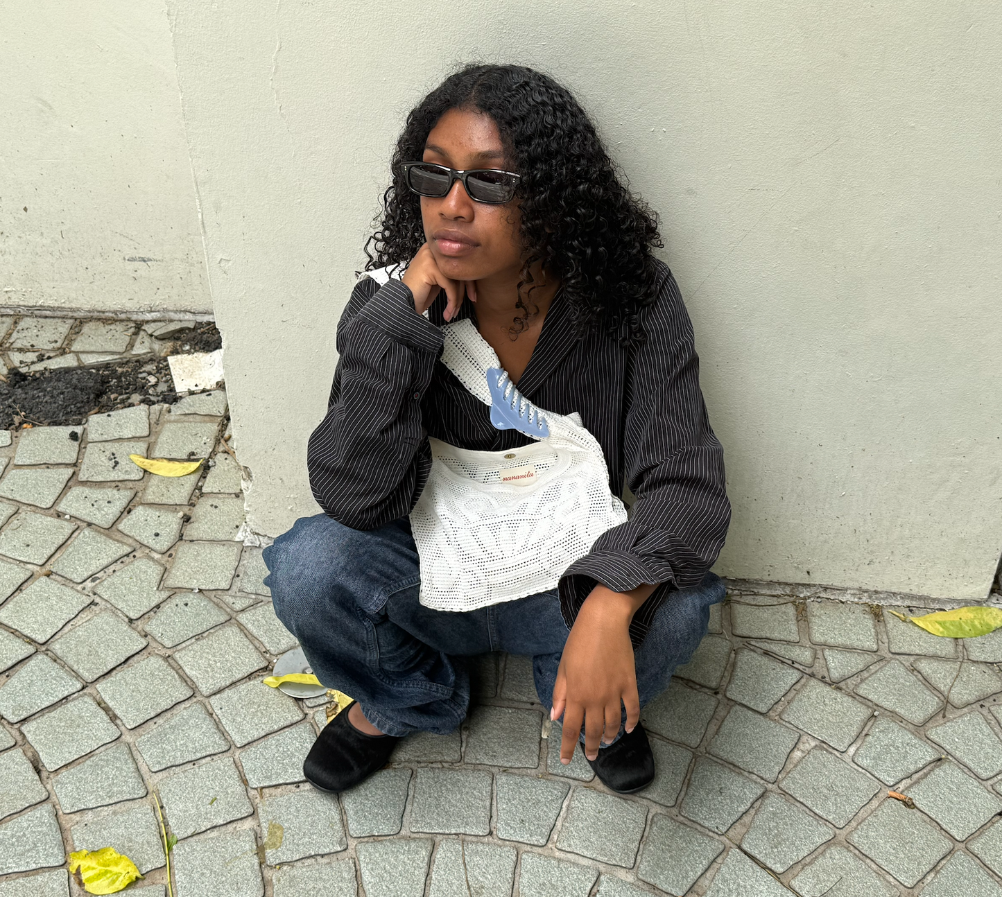 Georgia Claw Clip in Blue Lagoon