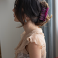 Weina Claw Clip in Plum Jam