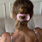 Courtney Flat Clip in Pink Marshmallow