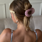Courtney Flat Clip in Pink Marshmallow