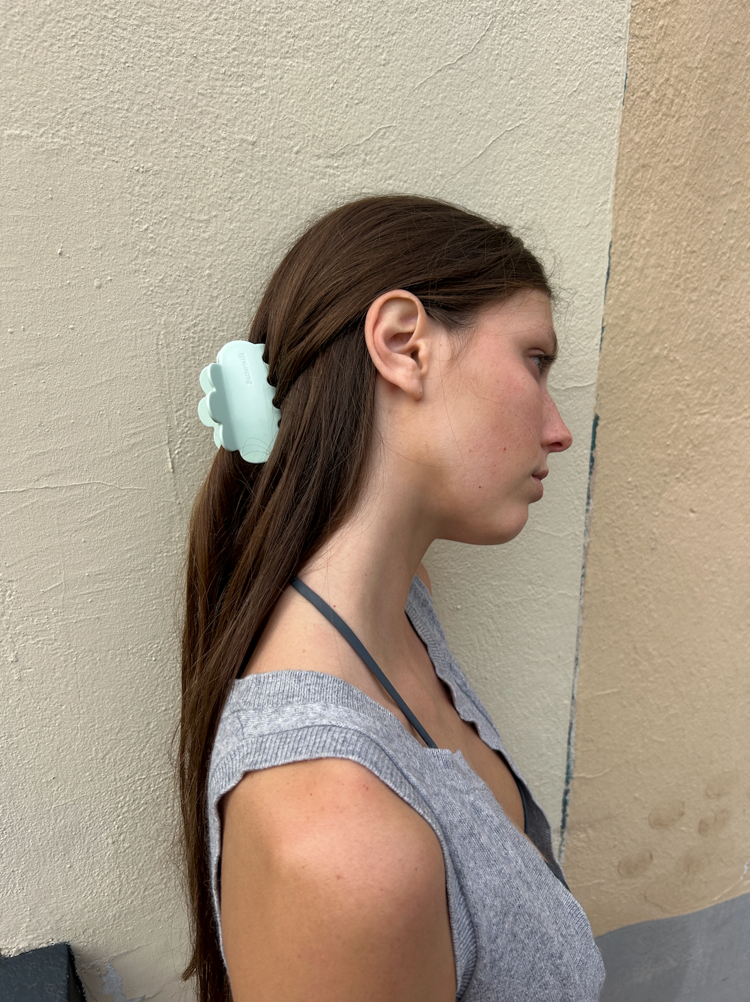 Jackie Claw Clip in Honeydew