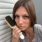 Benny Boar Bristle Brush in Honeydew