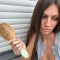 Dev Bamboo Paddle Brush in Honeydew