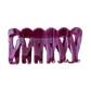 Weina Claw Clip in Plum Jam