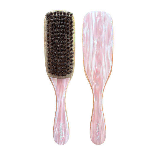 Benny Boar Bristle Brush in Strawberries & Cream