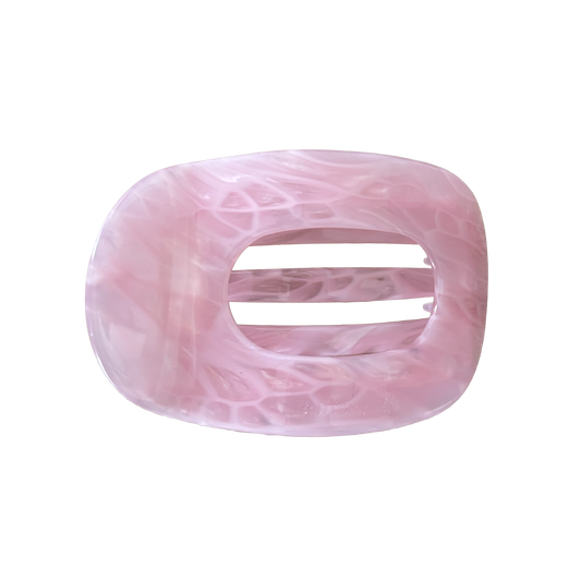 Courtney Flat Clip in Pink Marshmallow
