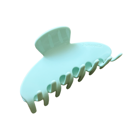 Elle Claw Clip in Honeydew