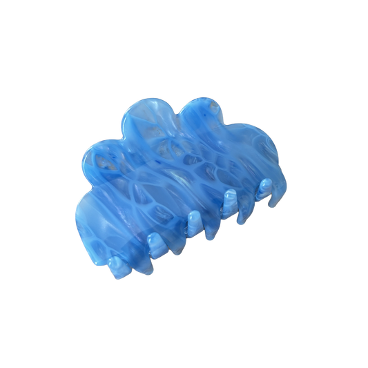 Jackie Claw Clip in Blue Raspberry