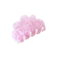 Jackie Claw Clip in Pink Marshmallow