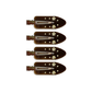 Maddie Creaseless Clips in Dark Roast