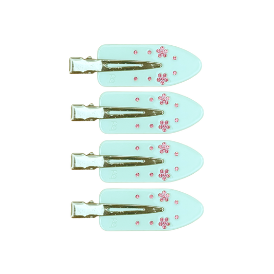 Maddie Creaseless Clips in Honeydew