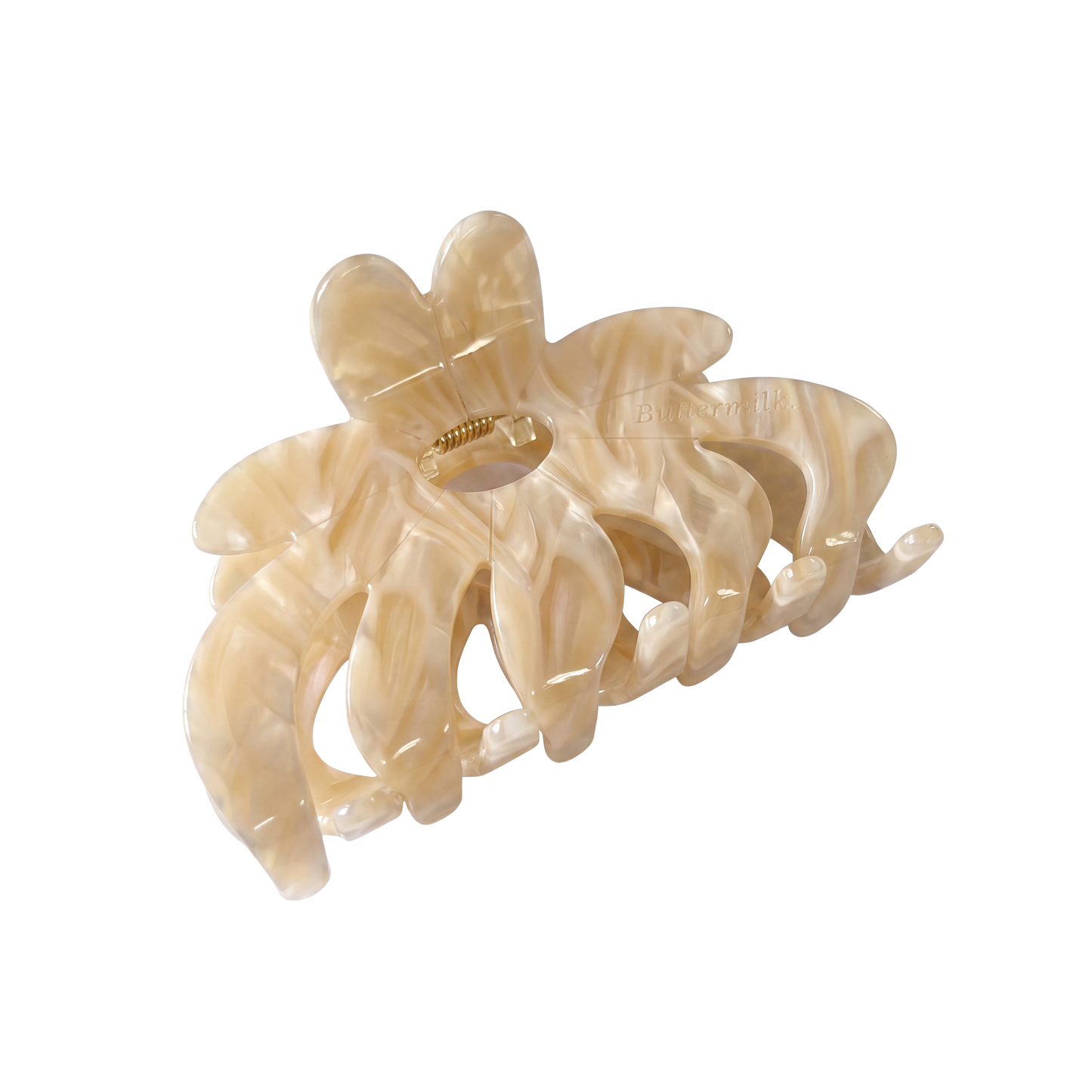 Rebekah Claw Clip in Milk Bottle
