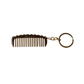 Seanie Comb Keyring in Dark Roast